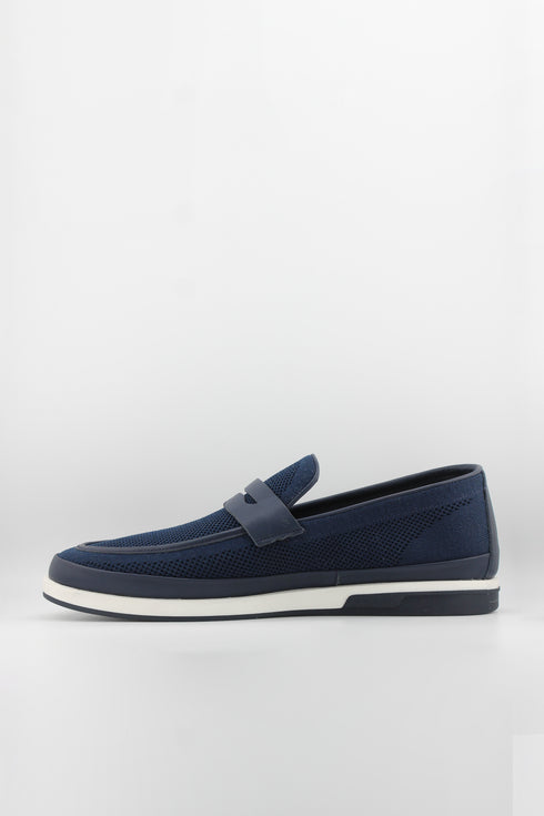 DFC Relax Men Perforated Slip-On Loafer with Strap